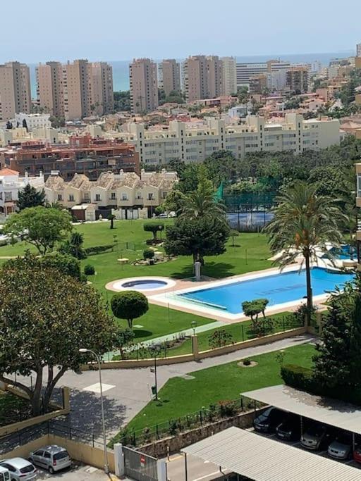 Alterhome Luminoso Estudio Con Piscina Y Maravillosas Vistas Torremolinos Extérieur photo