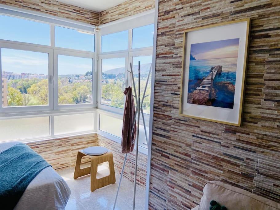 Alterhome Luminoso Estudio Con Piscina Y Maravillosas Vistas Torremolinos Extérieur photo